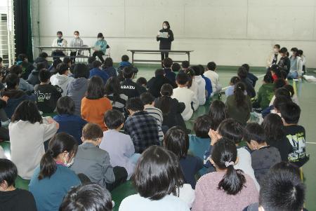 1月24日（水）　Ｒ６年度児童会役員選挙１